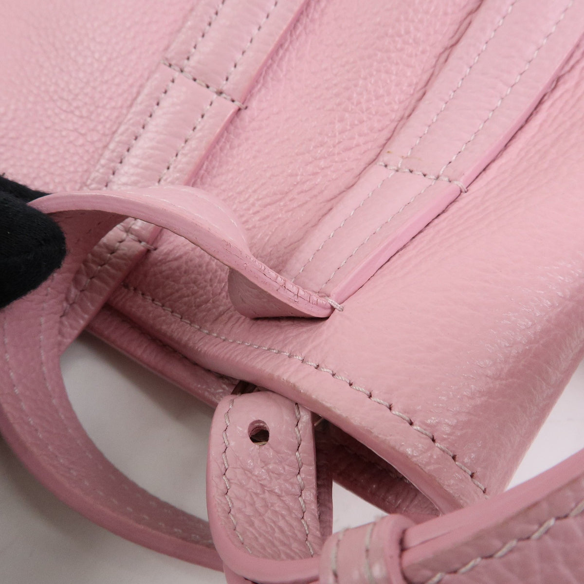 Balenciaga Everyday 2.0 North South Leather Pink Leather Tote Bag Bag (Pre-Owned)