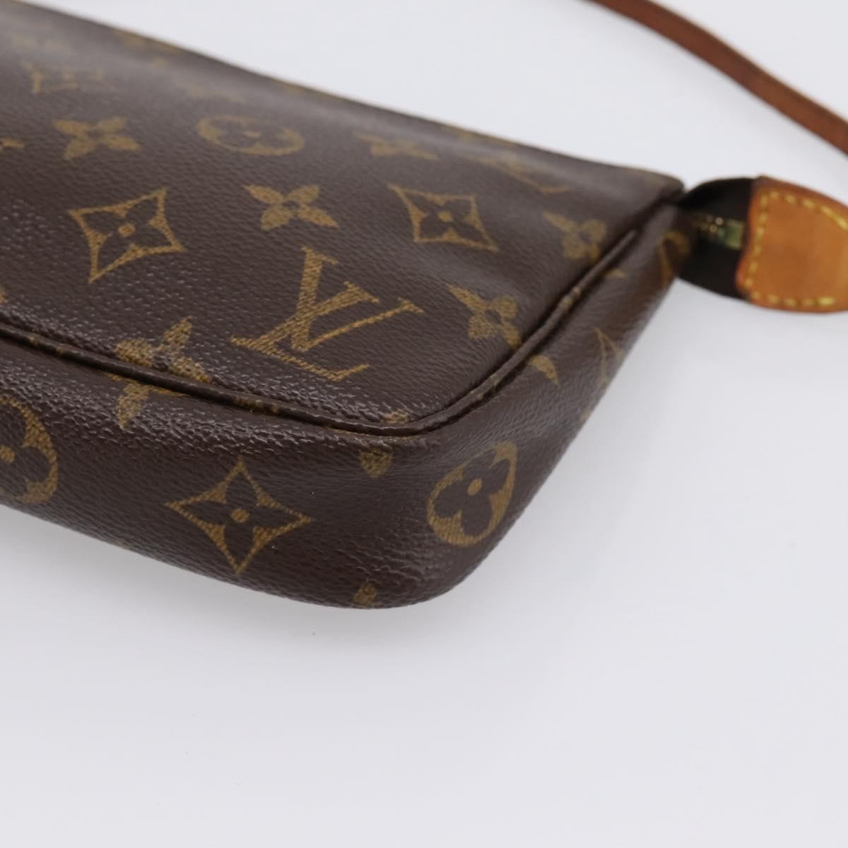 Louis Vuitton Pochette Accessoires Nm Monogram Canvas Brown Canvas Clutche & Pouche Bag (Pre-Owned)