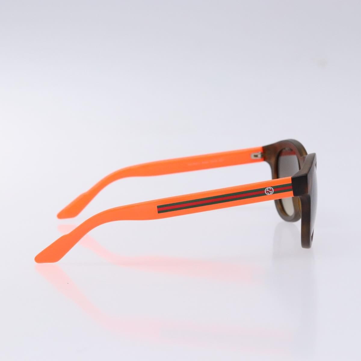 Gucci Eyewear Sunglasses Orange Plastic Sunglasse Accessory (Pre-Owned)