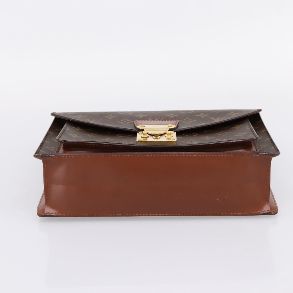 Louis Vuitton Monceau Monogram Canvas Brown Canvas Handbag (Pre-Owned)