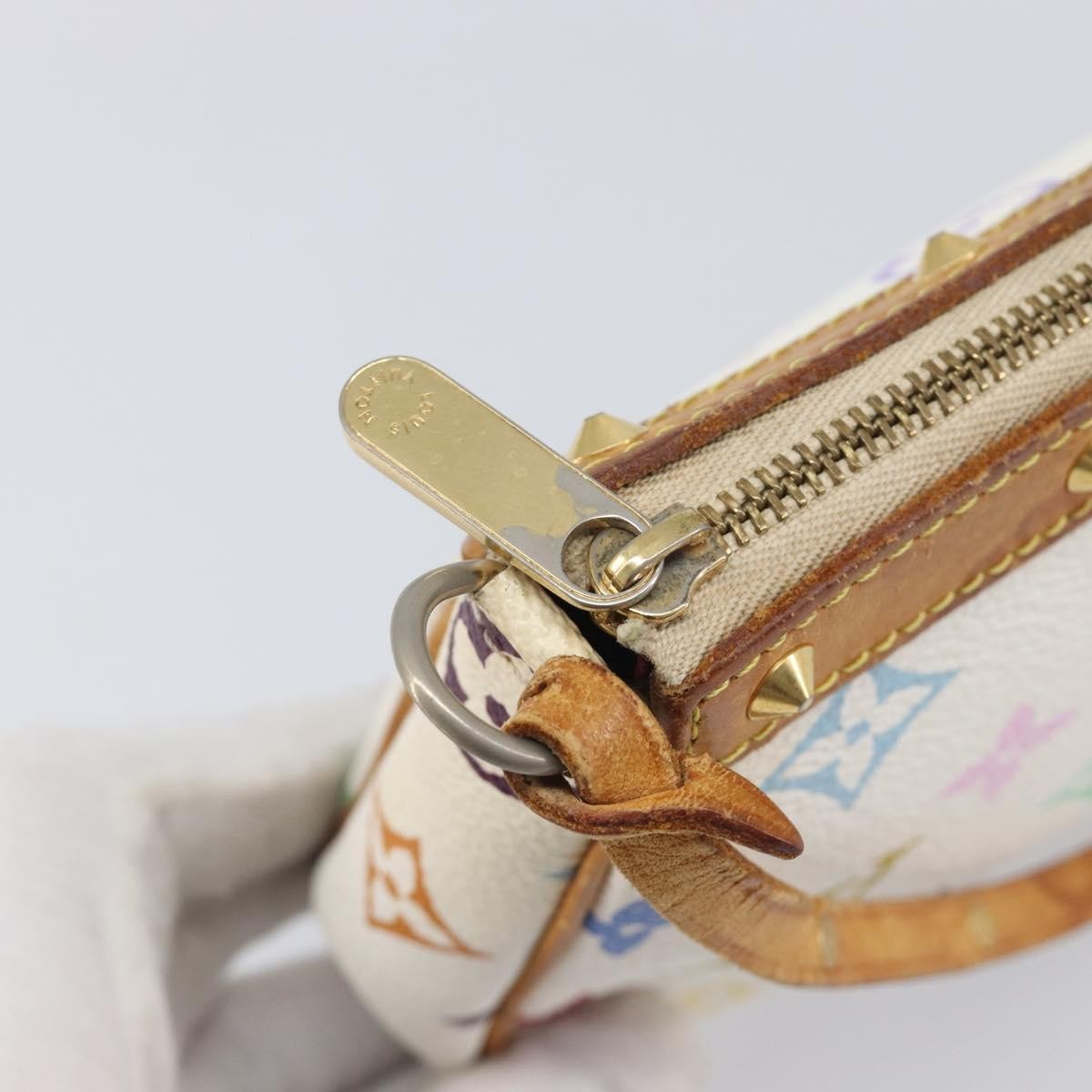 Louis Vuitton Pochette Accessoires Nm Monogram Multicolor Multicolour Canvas Clutche & Pouche Bag (Pre-Owned)