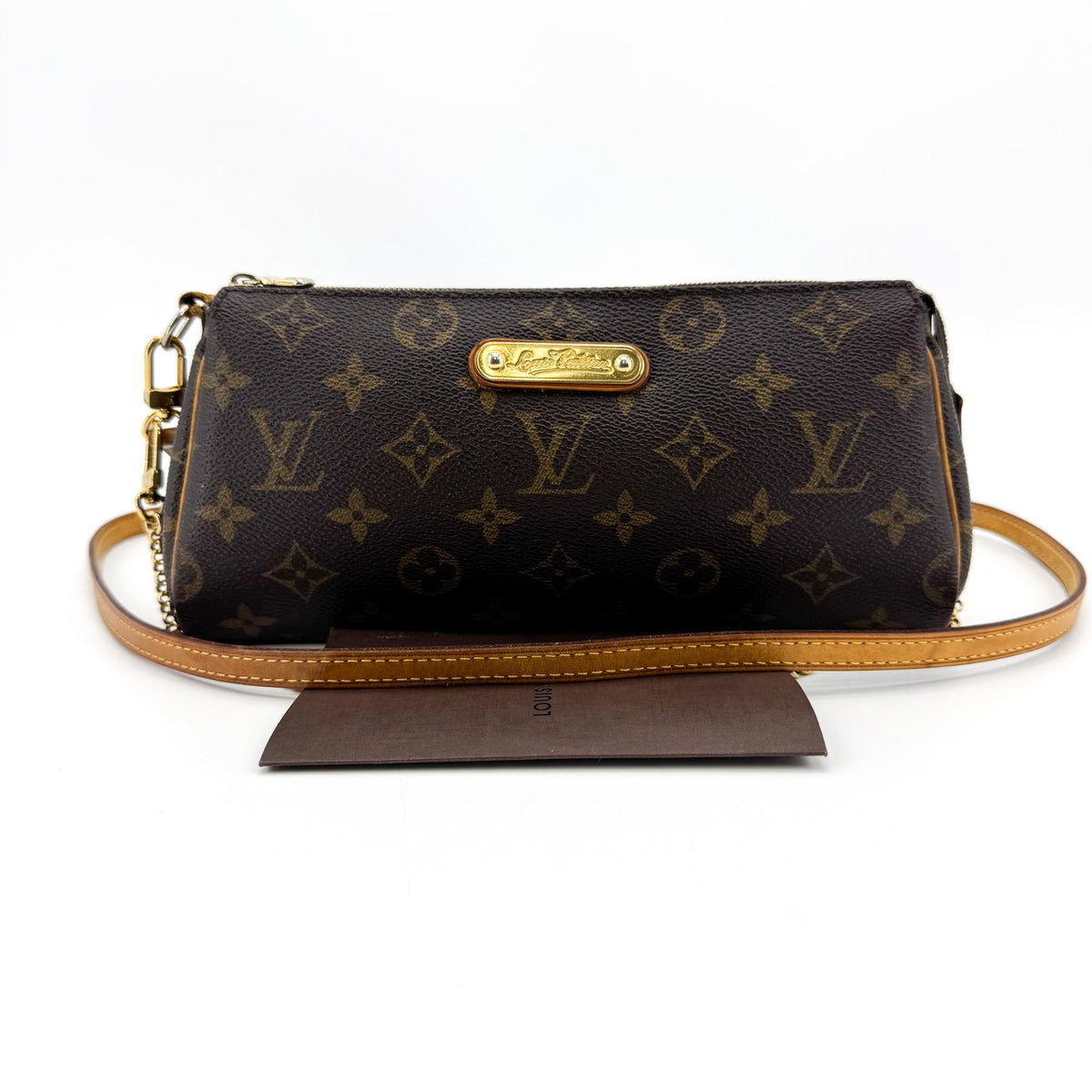Louis Vuitton Eva Monogram Canvas Brown Canvas Shoulder Bag Bag (Pre-Owned)