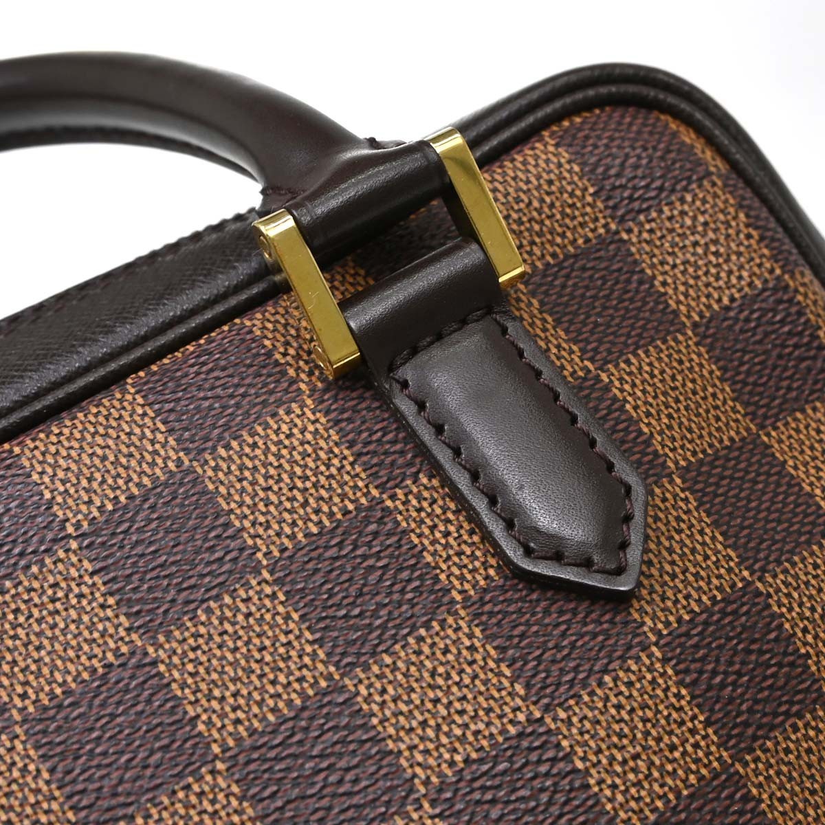 Louis Vuitton Brera Damier Brown Canvas Handbag (Pre-Owned)