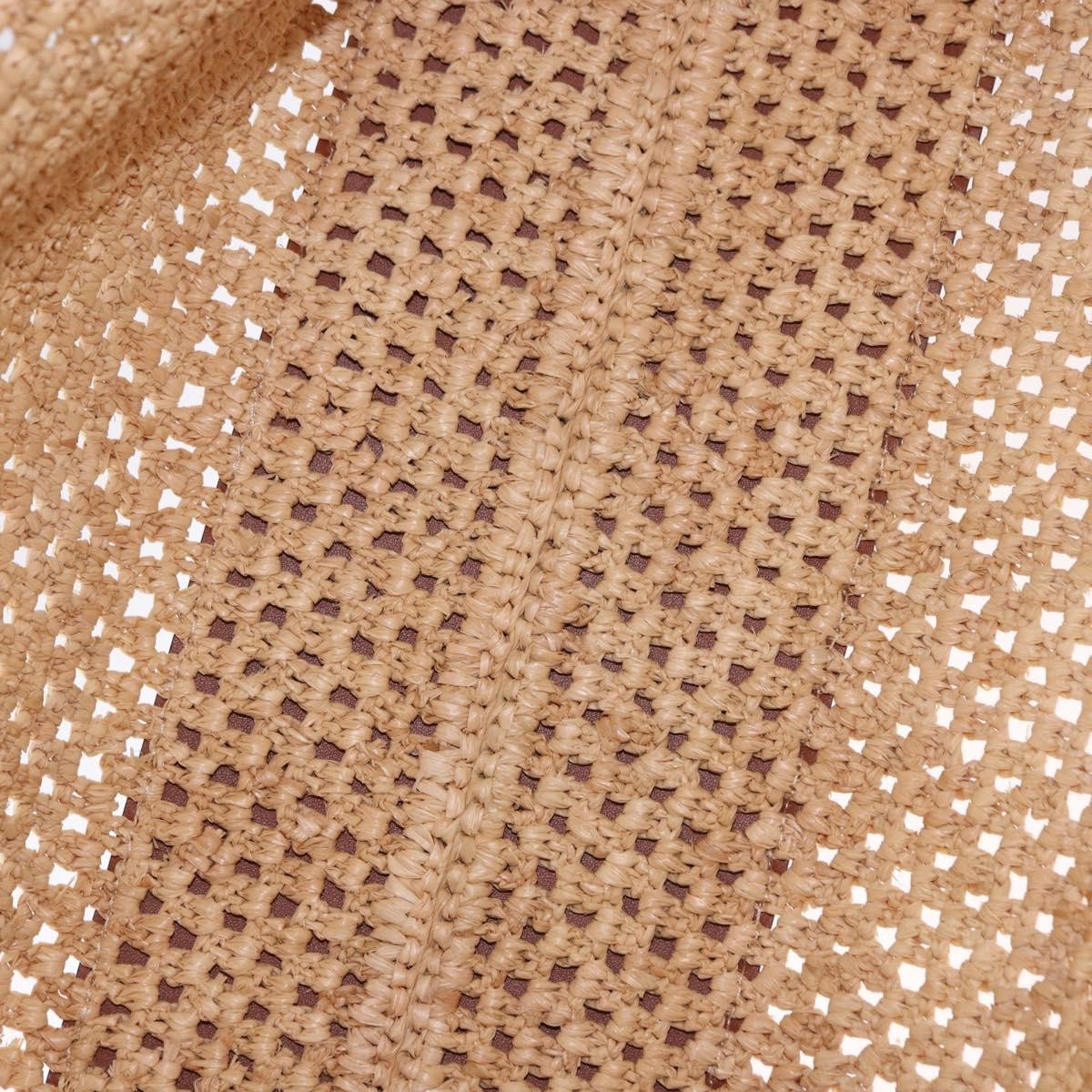Louis Vuitton Onthego Tote By The Pool Crochet Raffia Beige Wicker Tote Bag Bag (Pre-Owned)
