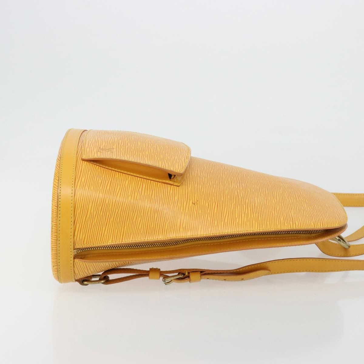 Louis Vuitton Gobelins Epi Leather Yellow Leather Backpack Bag (Pre-Owned)