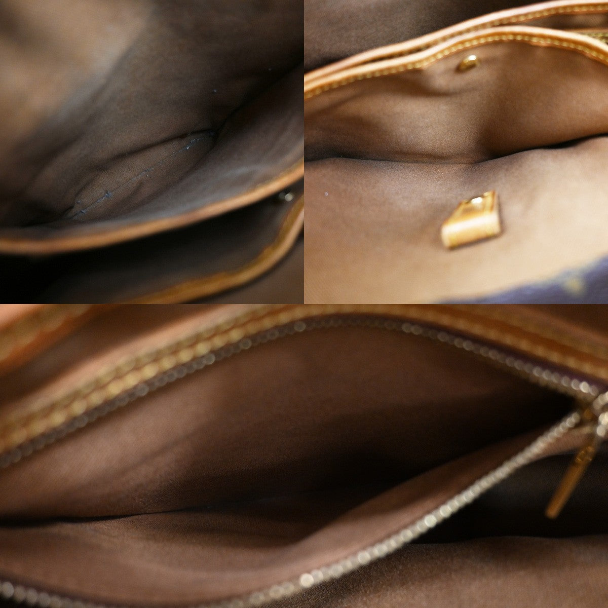 Louis Vuitton Vavin Monogram Canvas Brown Canvas Tote Bag Bag (Pre-Owned)