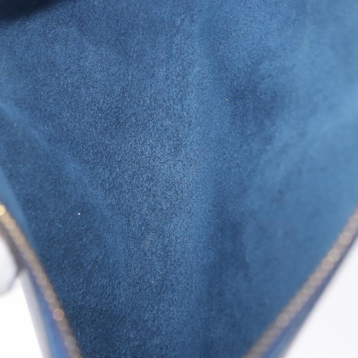 Louis Vuitton Pochette Accessoires Epi Blue Leather Clutche & Pouche Bag (Pre-Owned)
