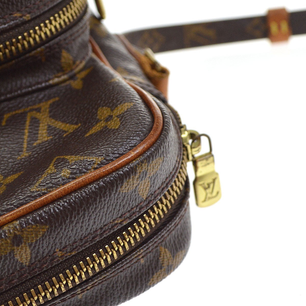 Louis Vuitton Amazone Monogram Canvas Brown Canvas Shoulder Bag Bag (Pre-Owned)