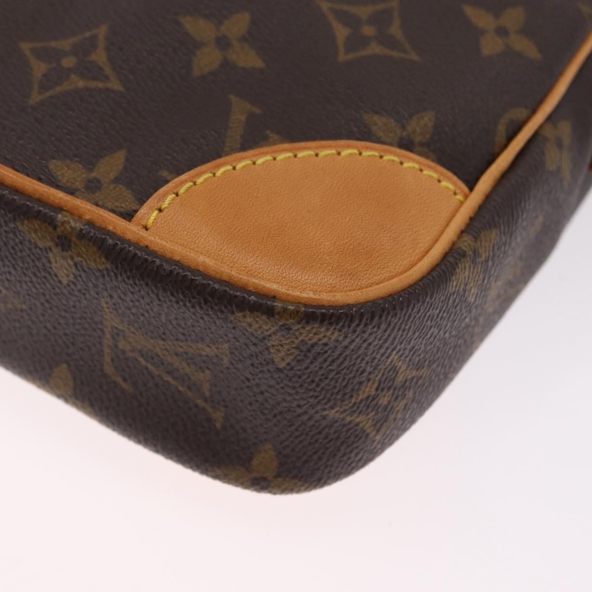 Louis Vuitton Danube Monogram Canvas Brown Canvas Handbag (Pre-Owned)