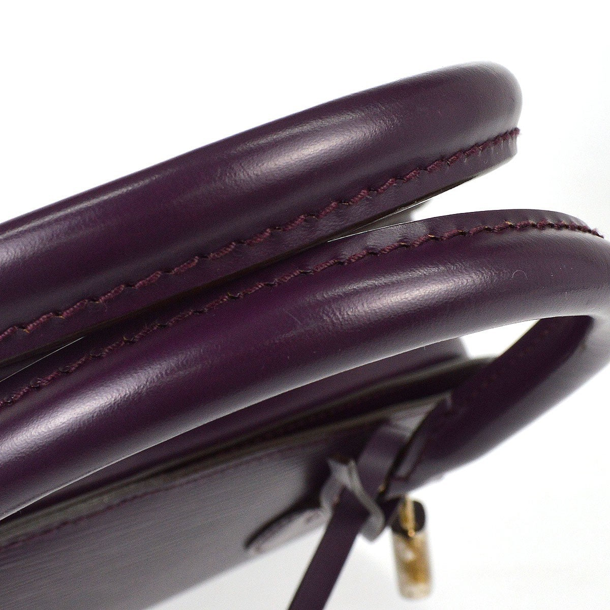 Louis Vuitton Pont Neuf Nm Electric Epi Leather Purple Leather Handbag (Pre-Owned)