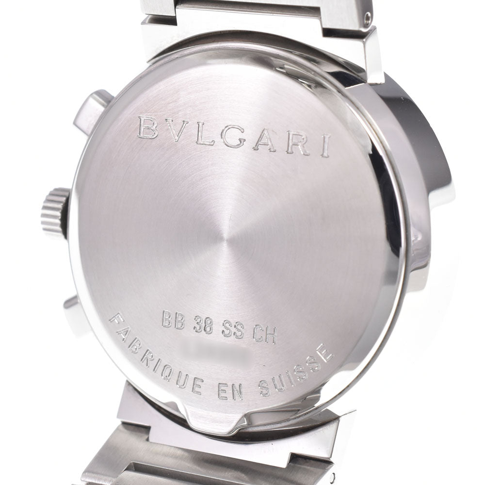 Bvlgari Bvlgari Bvlgari Chronograph Automatic Stainless Steel Watch (Pre-Owned)