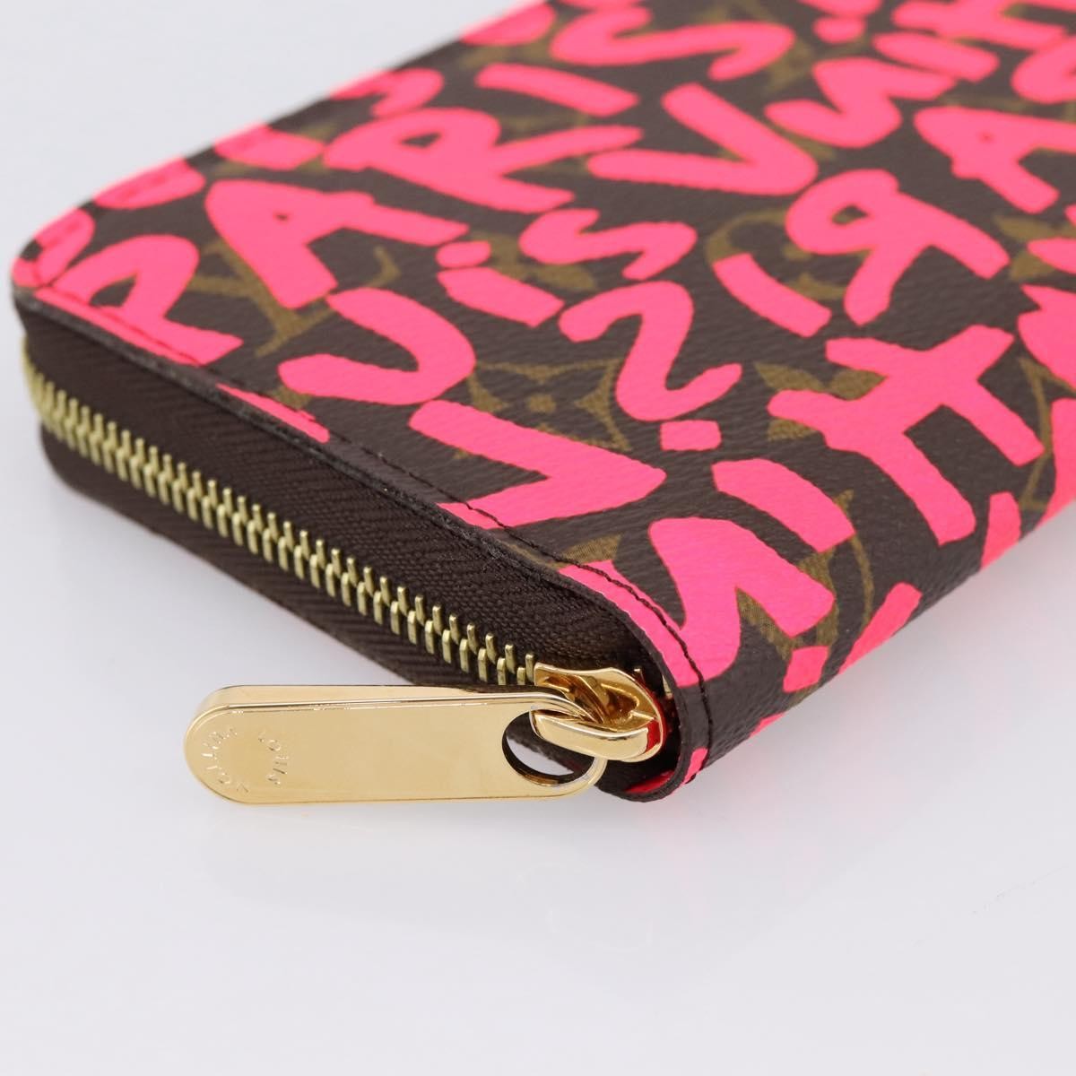 Louis Vuitton Zippy Limited Edition Monogram Graffiti Brown Canvas Wallets Accessory (Pre-Owned)