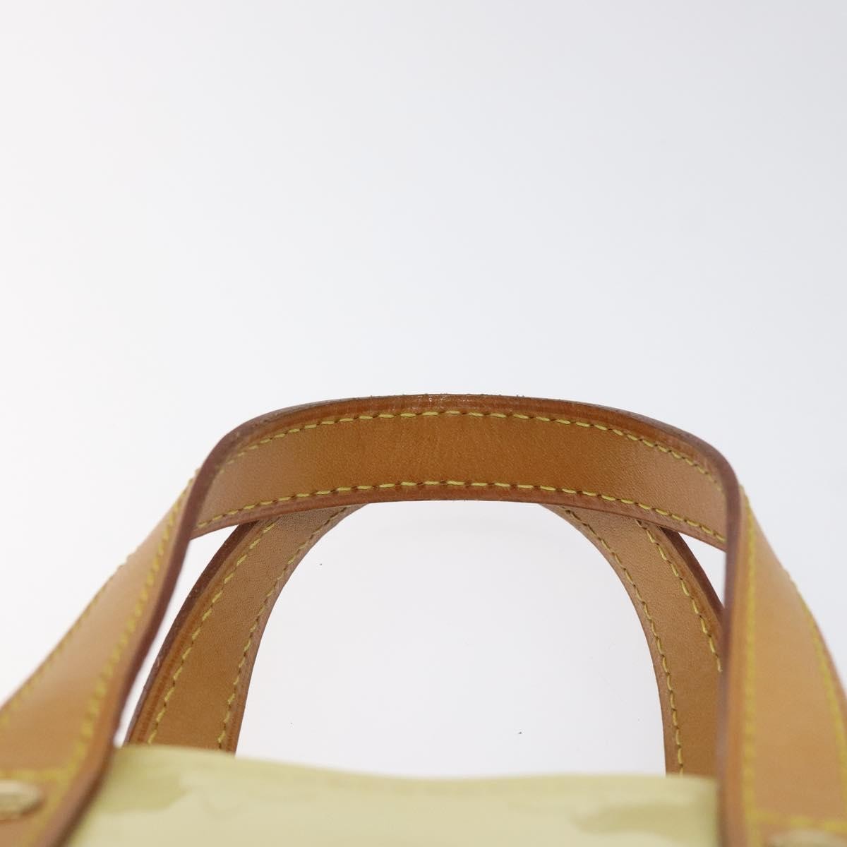 Louis Vuitton Reade Monogram Vernis Beige Patent_Leather Handbag (Pre-Owned)