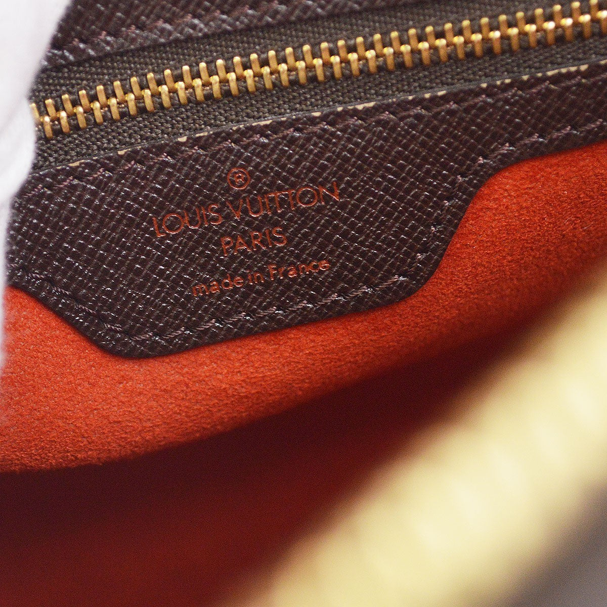 Louis Vuitton Brera Damier Brown Canvas Handbag (Pre-Owned)