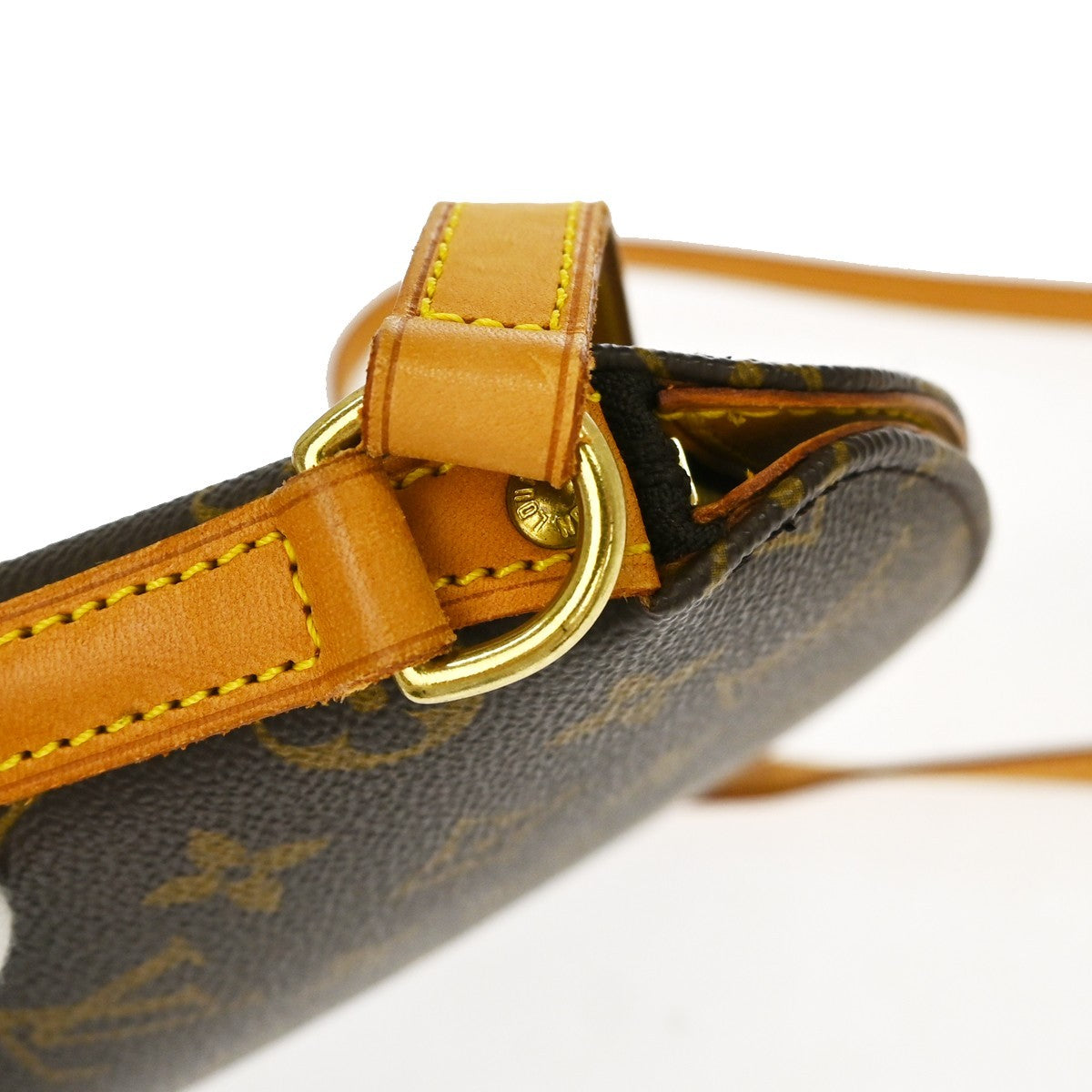 Louis Vuitton Drouot Monogram Canvas Brown Canvas Shoulder Bag Bag (Pre-Owned)
