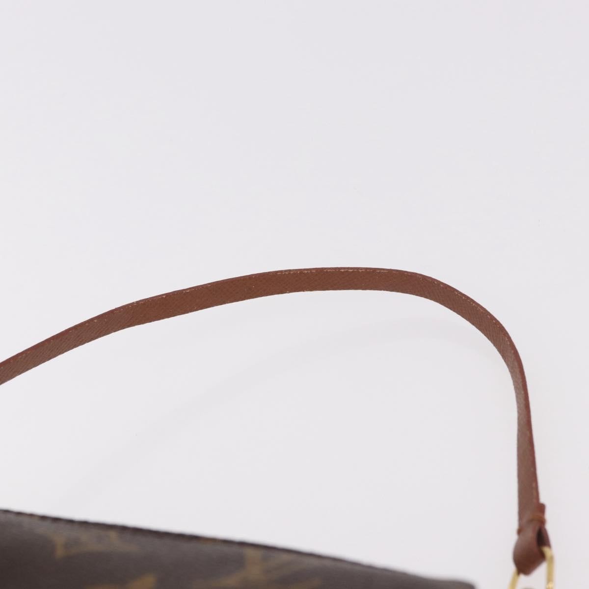 Louis Vuitton Papillon Pochette Monogram Canvas Brown Canvas Clutche & Pouche Bag (Pre-Owned)