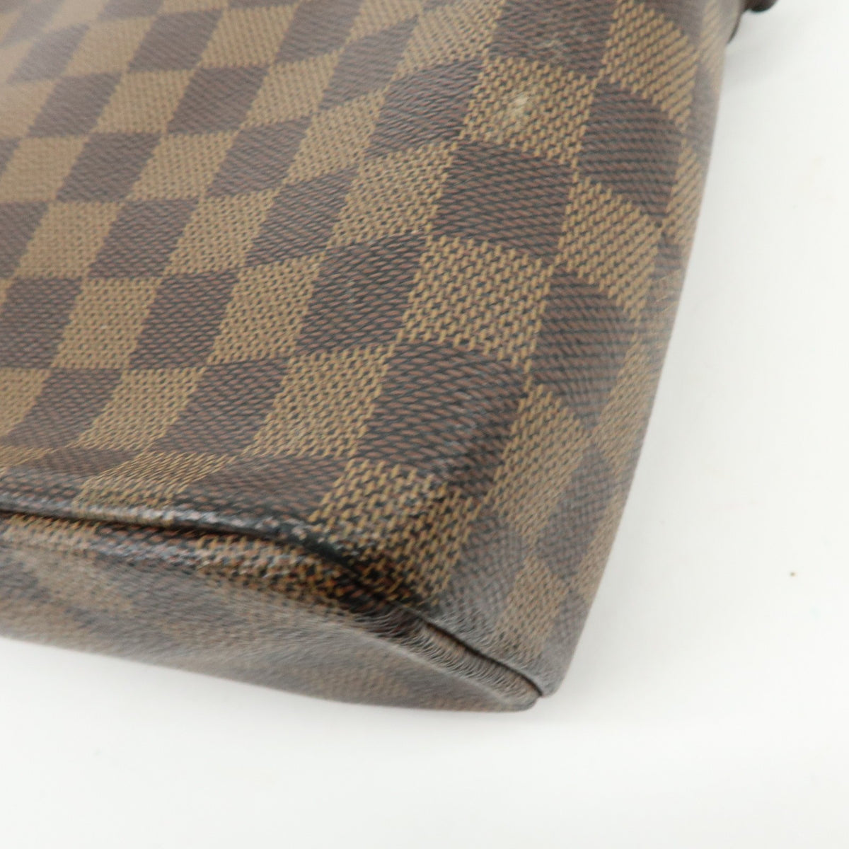 Louis Vuitton Olav Damier Brown Canvas Handbag (Pre-Owned)