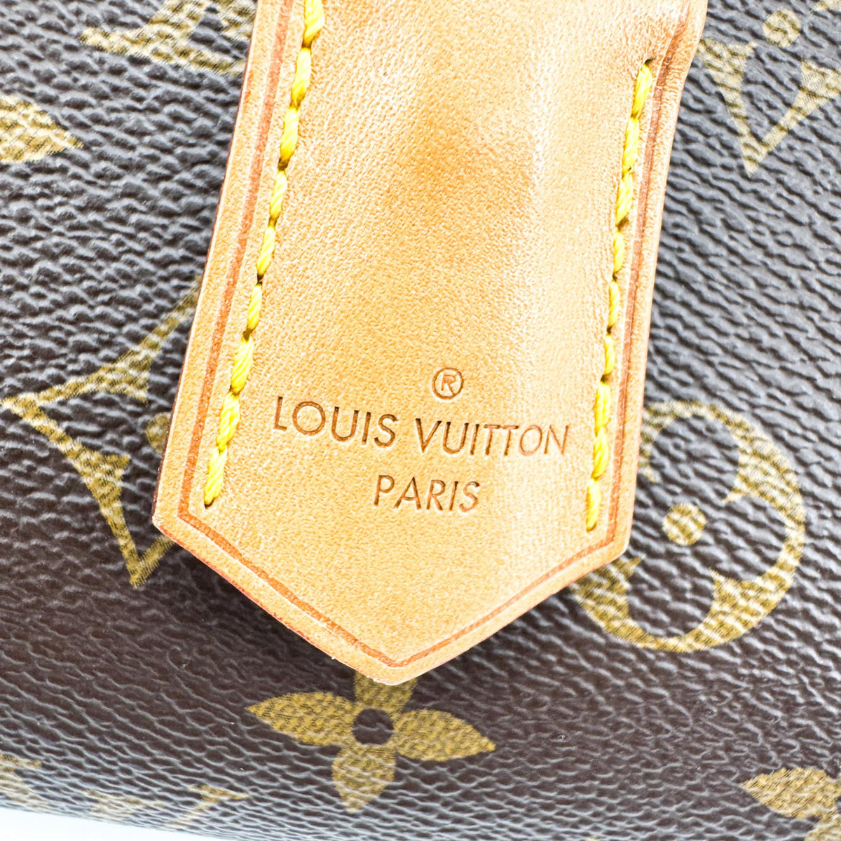 Louis Vuitton Cluny Top Handle Monogram Canvas Brown Canvas Handbag (Pre-Owned)