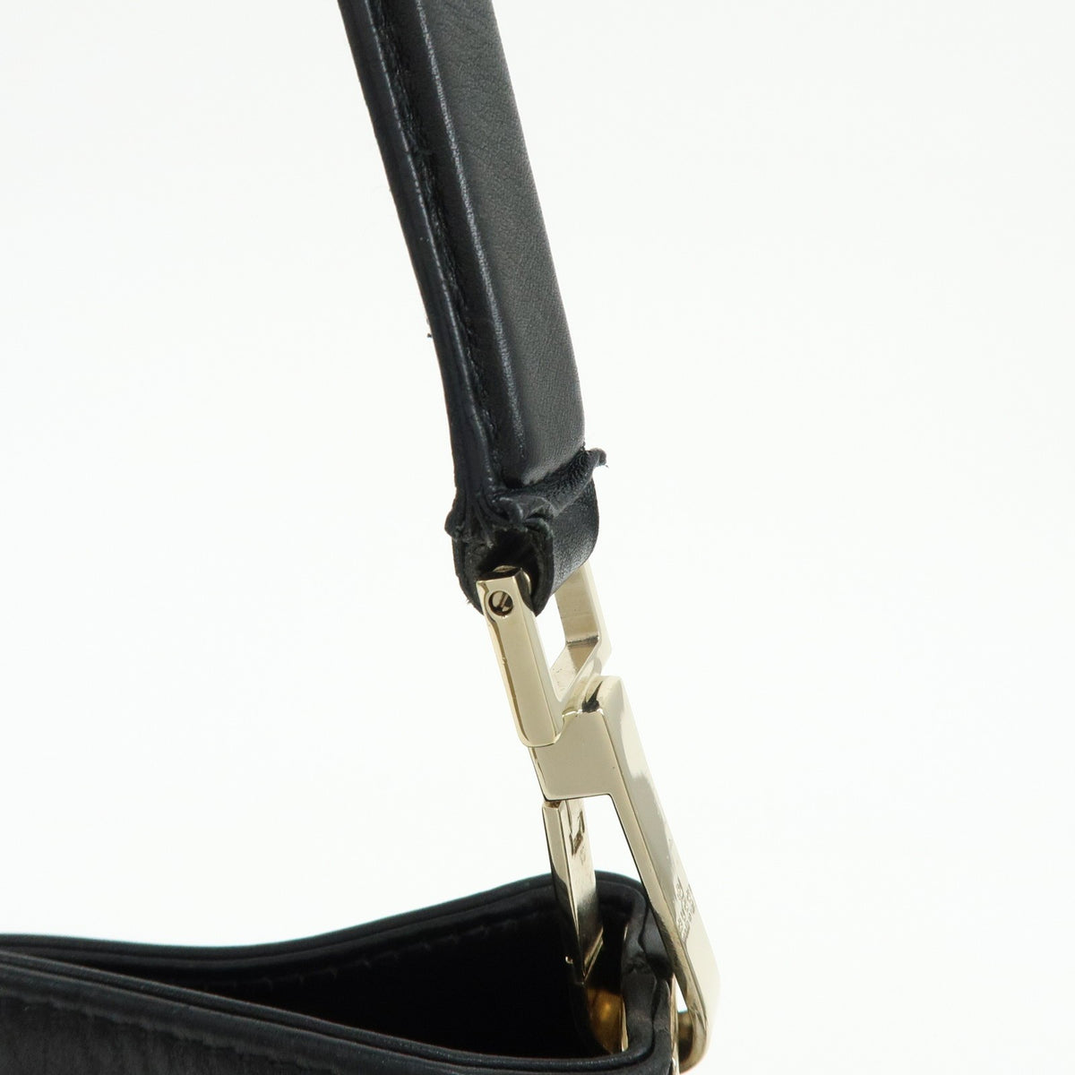 Gucci Gucci Gg Canvas North-South Tote Gg Canvas And Leather Black Canvas Tote Bag Bag (Pre-Owned)