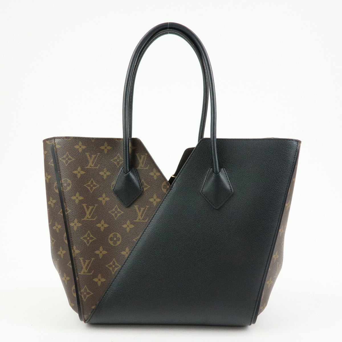 Louis Vuitton Kimono Monogram Canvas And Leather Black Canvas Handbag (Pre-Owned)
