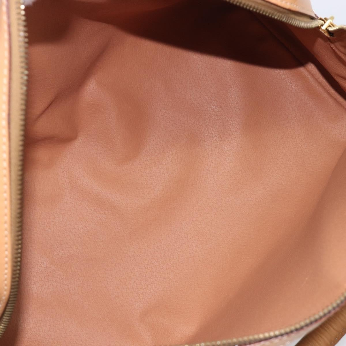 Celine Handbag Canvas Brown Canvas Handbag (Pre-Owned)