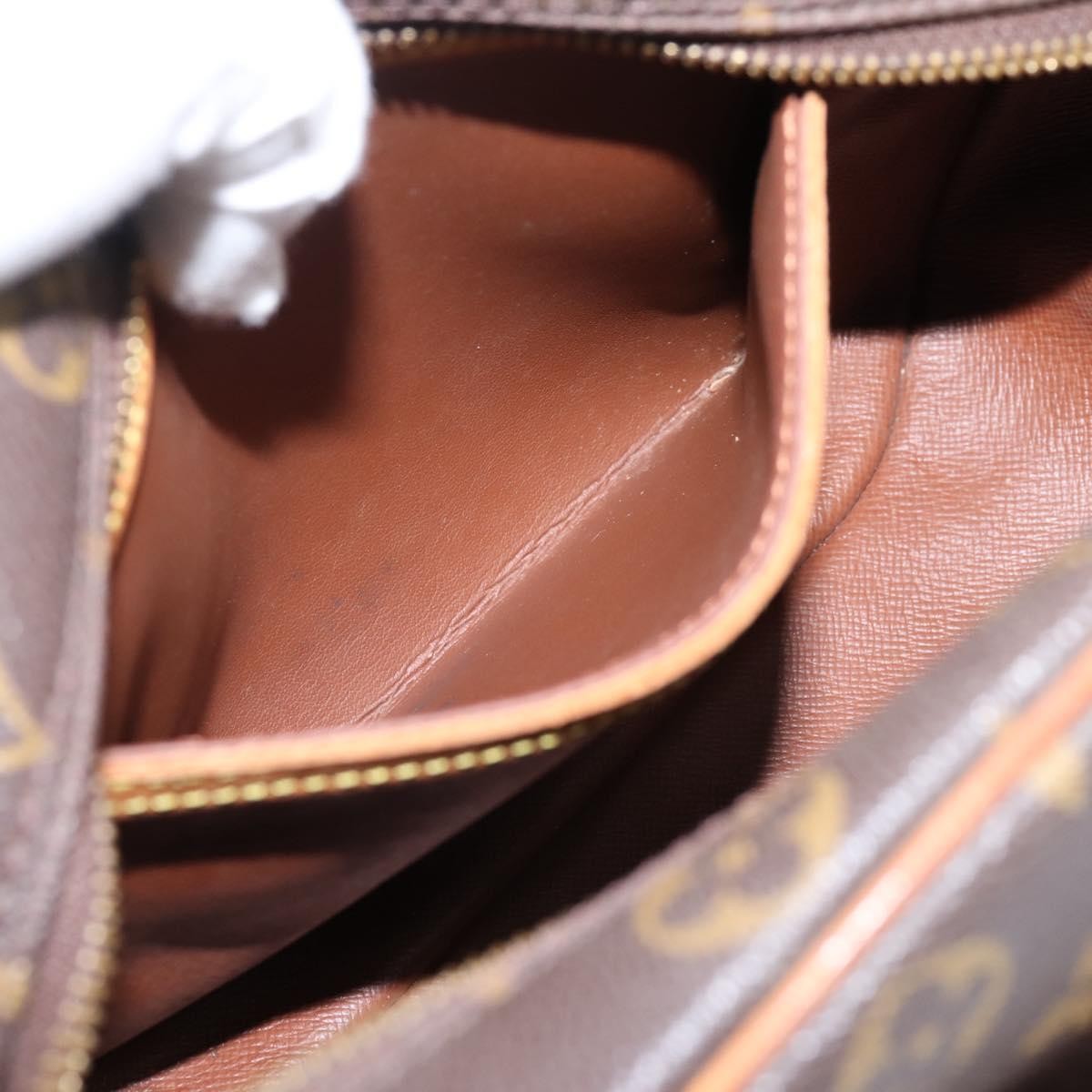 Louis Vuitton Blois Monogram Canvas Brown Canvas Handbag (Pre-Owned)