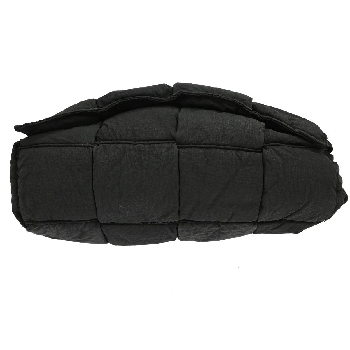 Bottega Veneta Padded Tech Cassette Intrecciato Nylon Black Nylon Shoulder Bag Bag (Pre-Owned)