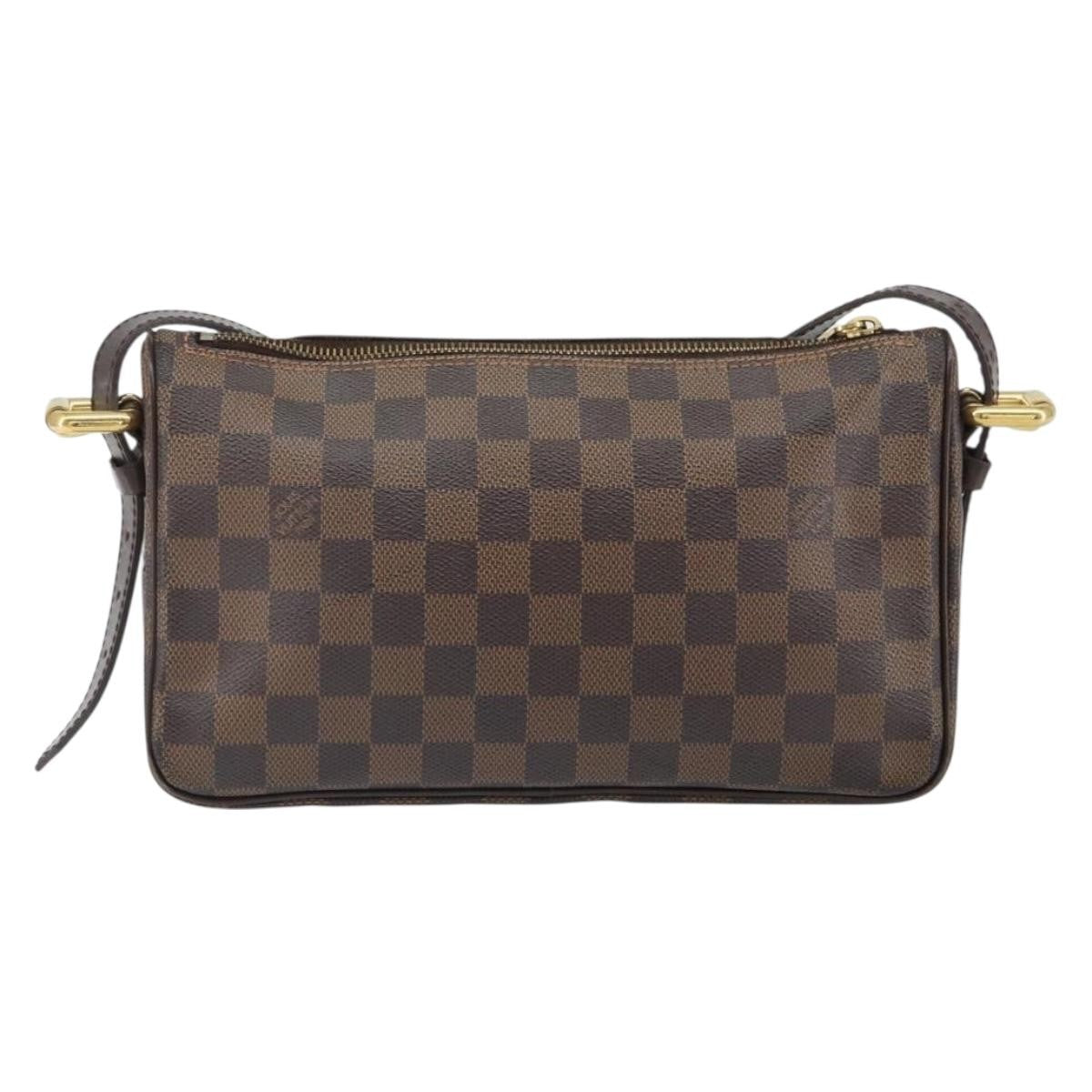 Louis Vuitton Ravello Damier Ebene Brown Canvas Shoulder Bag Bag (Pre-Owned)