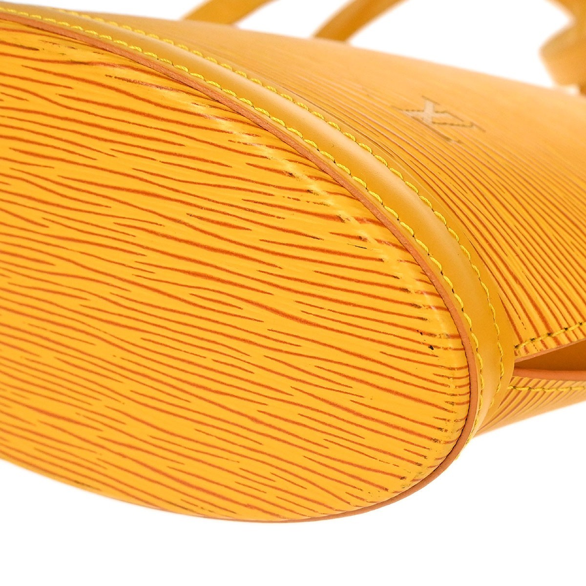 Louis Vuitton Saint Jacques Epi Leather Yellow Leather Shoulder Bag Bag (Pre-Owned)