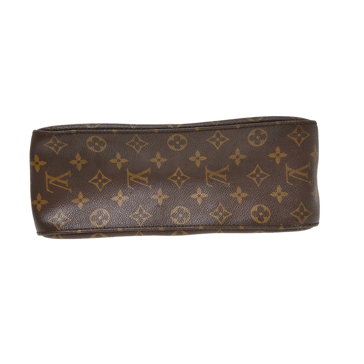 Louis Vuitton Looping Monogram Canvas Brown Canvas Handbag (Pre-Owned)