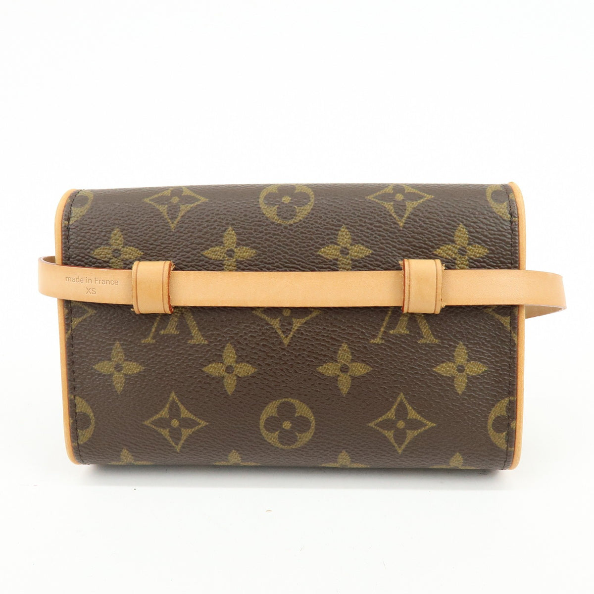 Louis Vuitton Florentine Waist Monogram Canvas Brown Canvas Handbag (Pre-Owned)