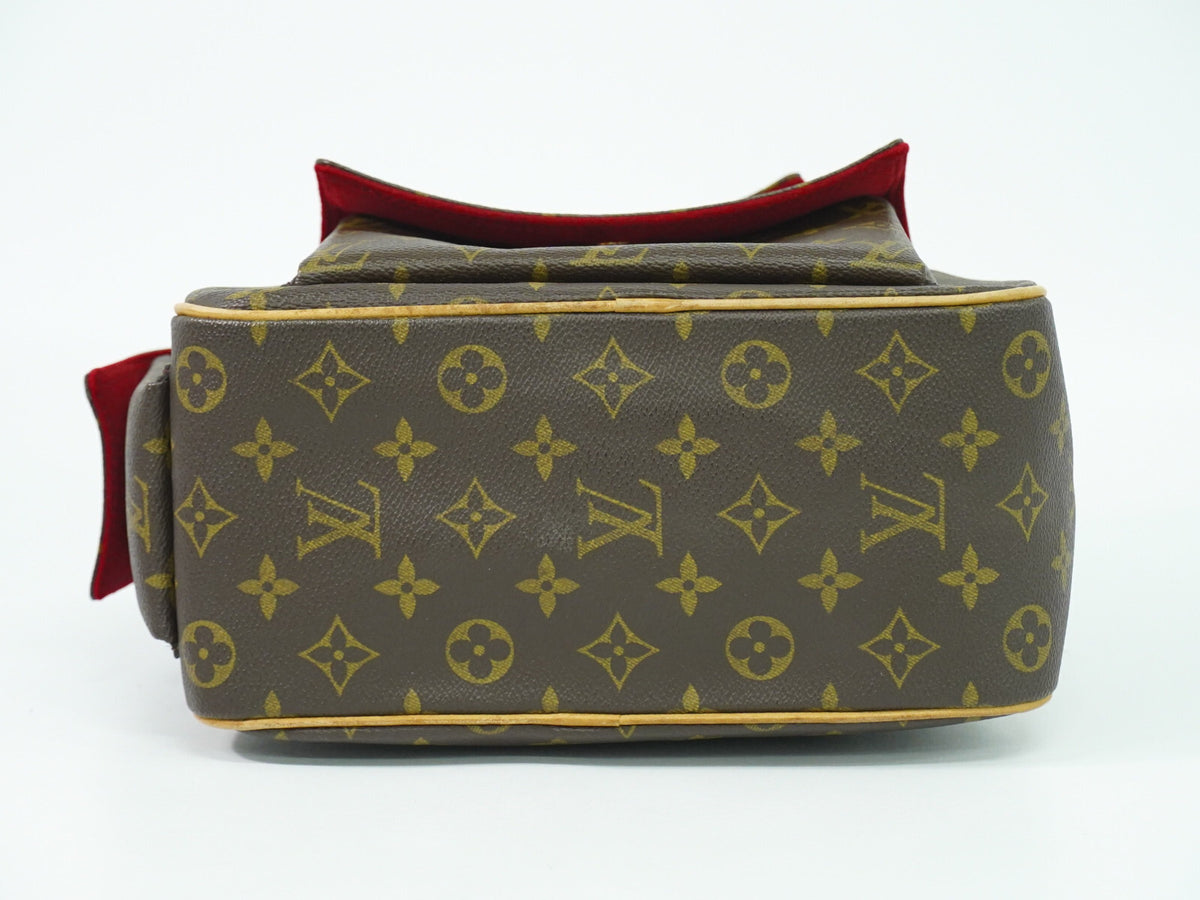 Louis Vuitton Excentri-Cite Monogram Canvas Brown Canvas Handbag (Pre-Owned)