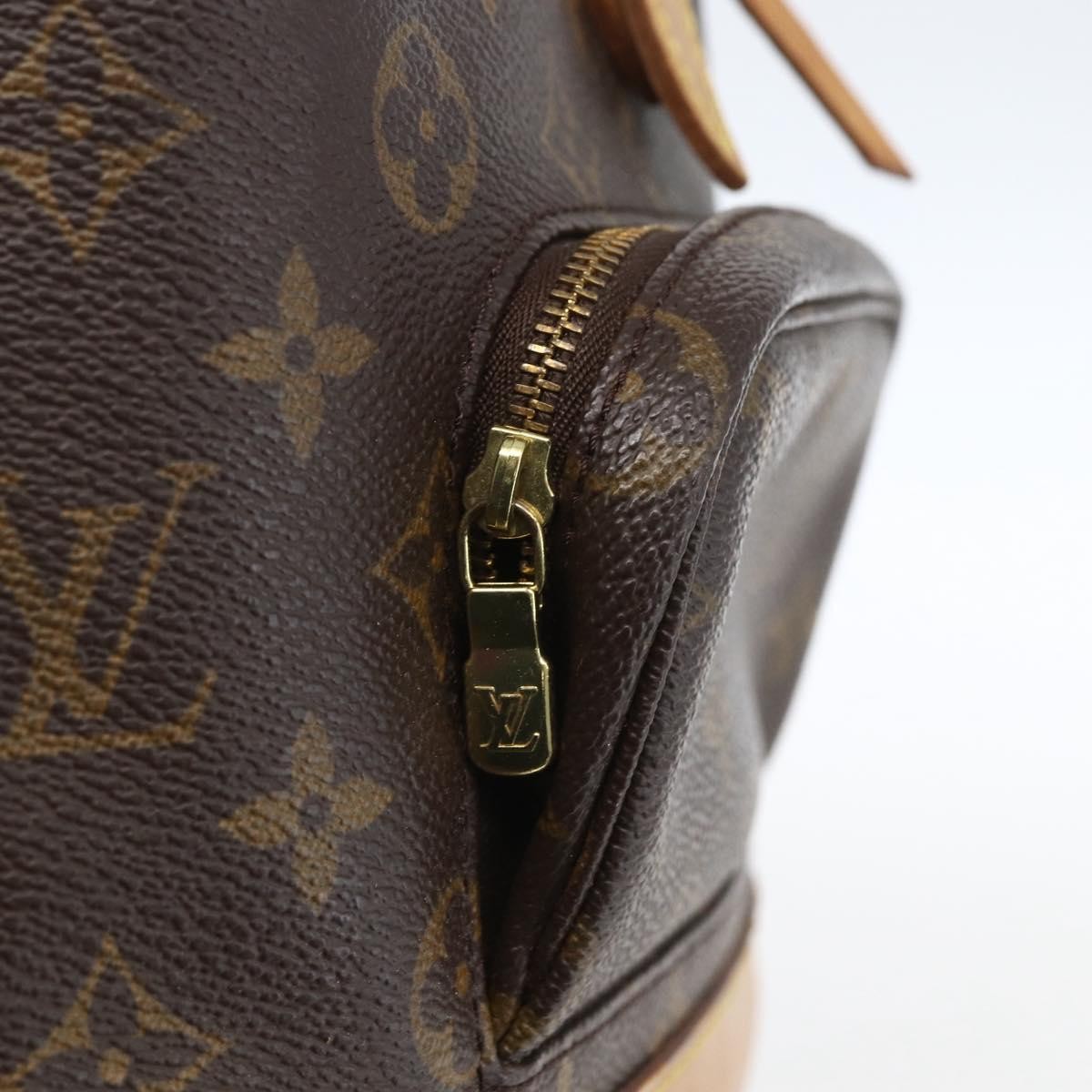 Louis Vuitton Vintage Montsouris Monogram Canvas Brown Canvas Backpack Bag (Pre-Owned)