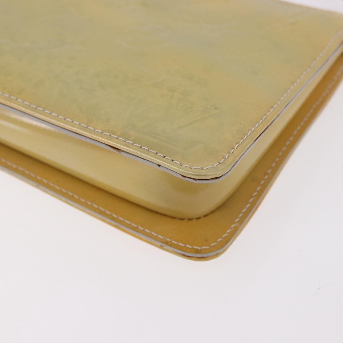 Louis Vuitton Lexington Pochette Patent Leather Gray Patent_Leather Clutche & Pouche Bag (Pre-Owned)