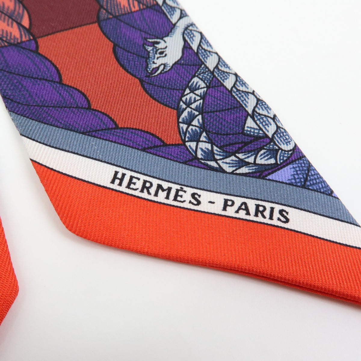 Hermes Twilly Scarf Silk Multicolour Silk Scarve & Shawl Accessory (Pre-Owned)