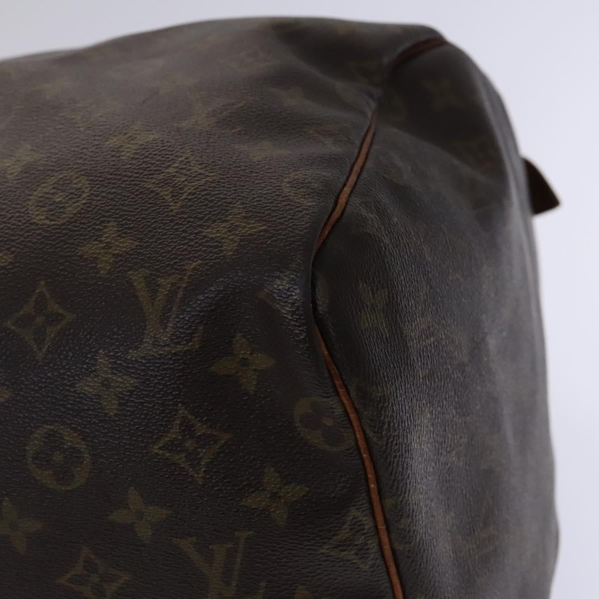 Louis Vuitton Keepall Monogram Canvas Brown Canvas Travel Bag Bag (Pre-Owned)