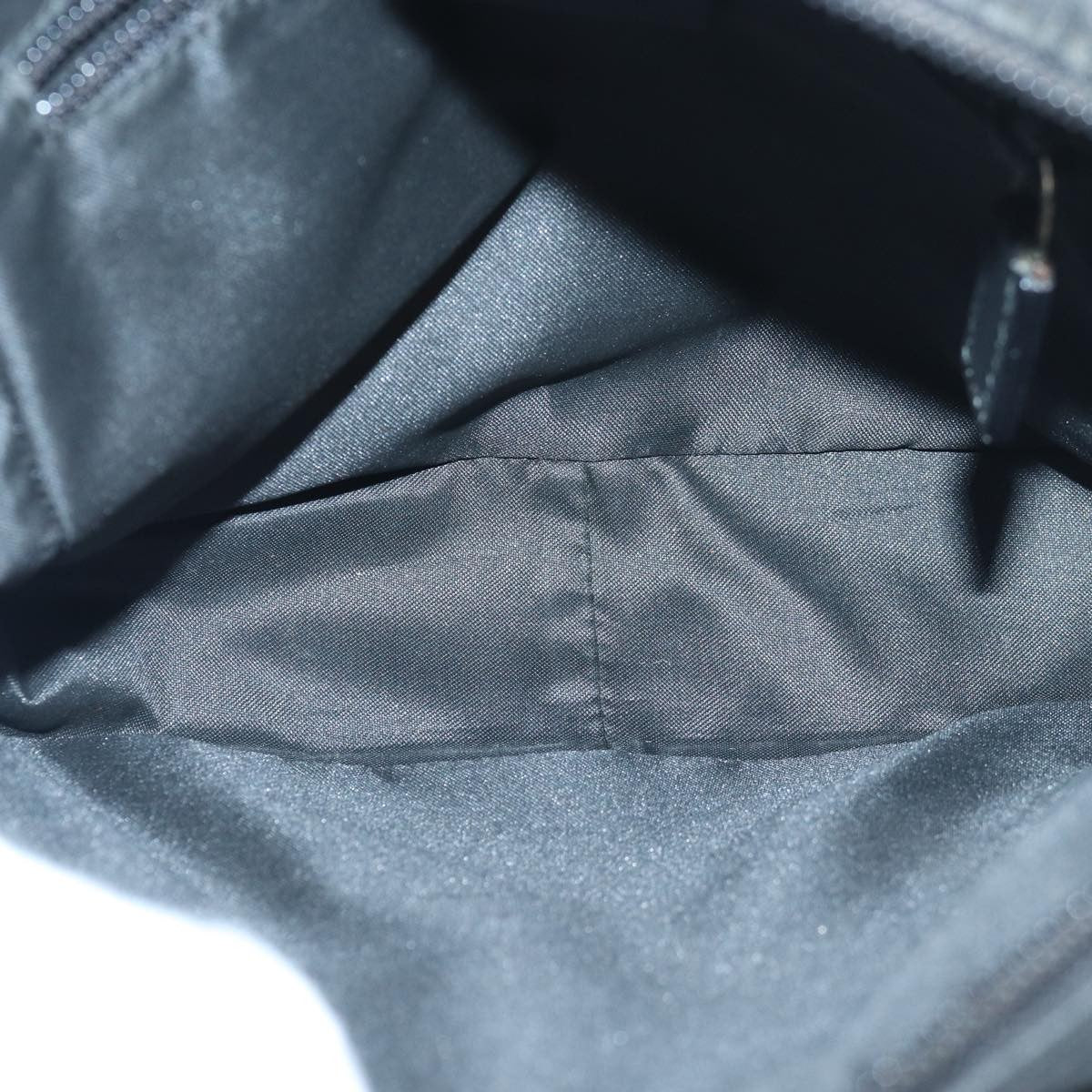 Gucci Vintage Clutch Canvas Black Canvas Clutche & Pouche Bag (Pre-Owned)