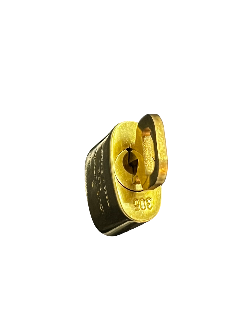 Louis Vuitton Padlock And Key Logo Metal Gold Metal Charms And Keychains Accessory (Pre-Owned)