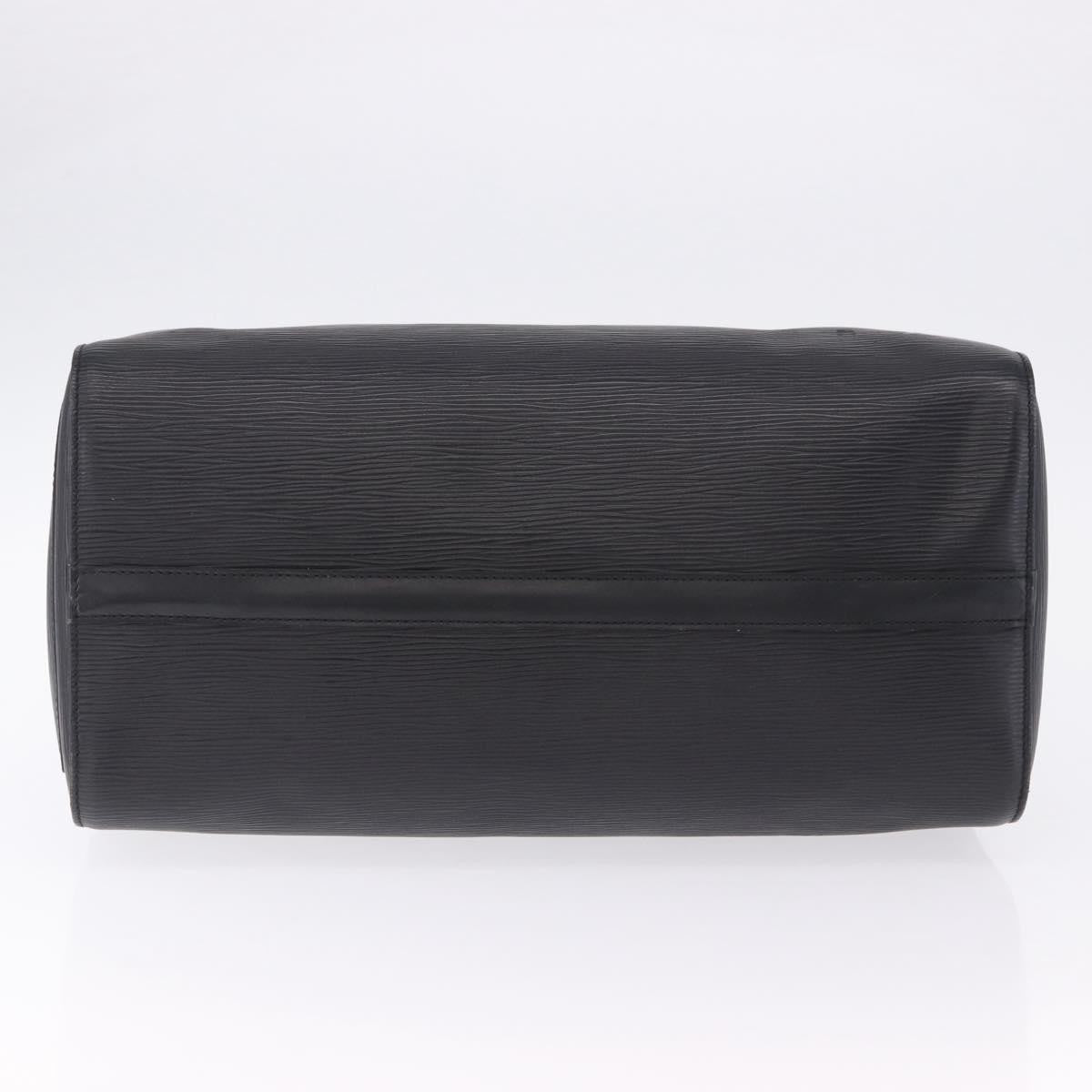 Louis Vuitton Speedy Epi Leather Black Leather Handbag (Pre-Owned)