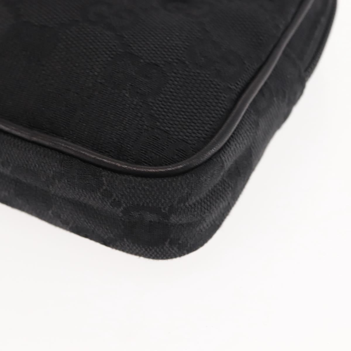Gucci Gg Canvas Canvas Black Canvas Clutche & Pouche Bag (Pre-Owned)