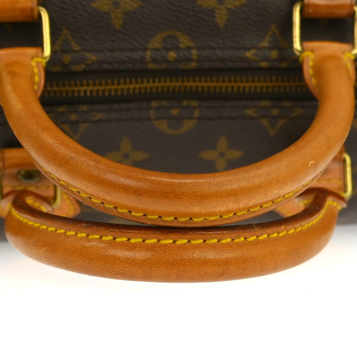 Louis Vuitton Speedy Monogram Canvas Brown Canvas Handbag (Pre-Owned)