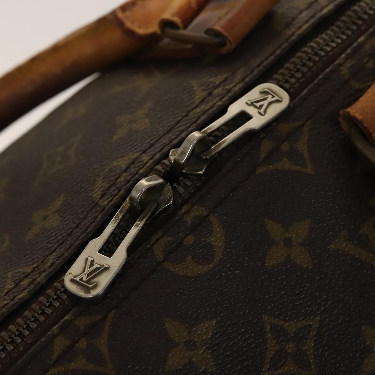 Louis Vuitton Keepall Monogram Canvas Brown Canvas Travel Bag Bag (Pre-Owned)