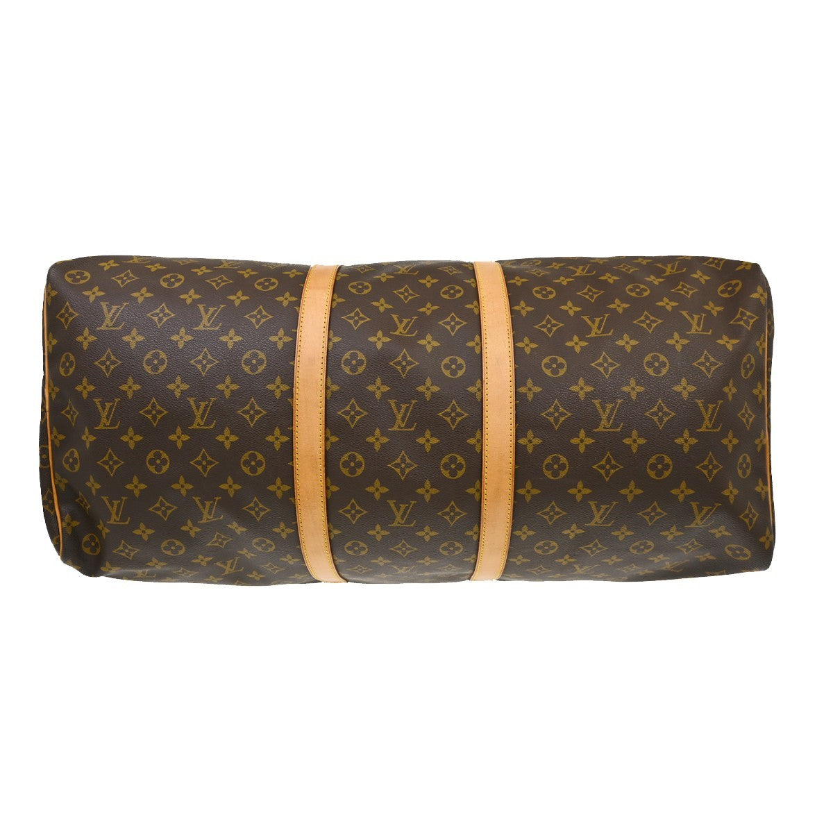 Louis Vuitton Keepall Monogram Canvas Brown Canvas Travel Bag Bag (Pre-Owned)