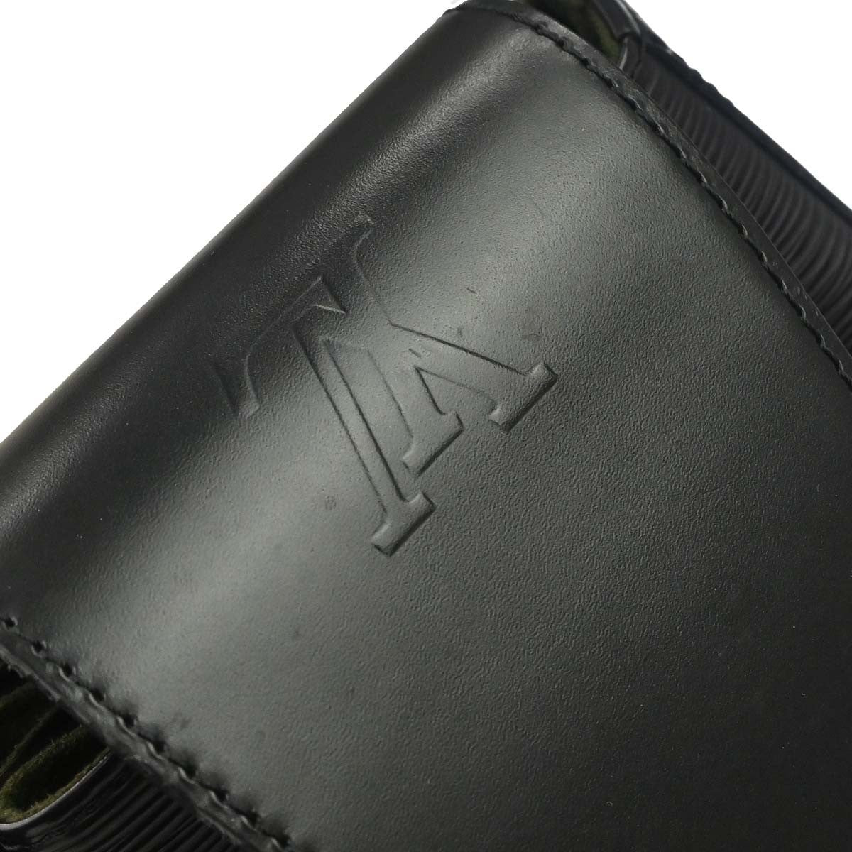 Louis Vuitton Sac A Dos Drawstring Epi Leather Black Leather Backpack Bag (Pre-Owned)