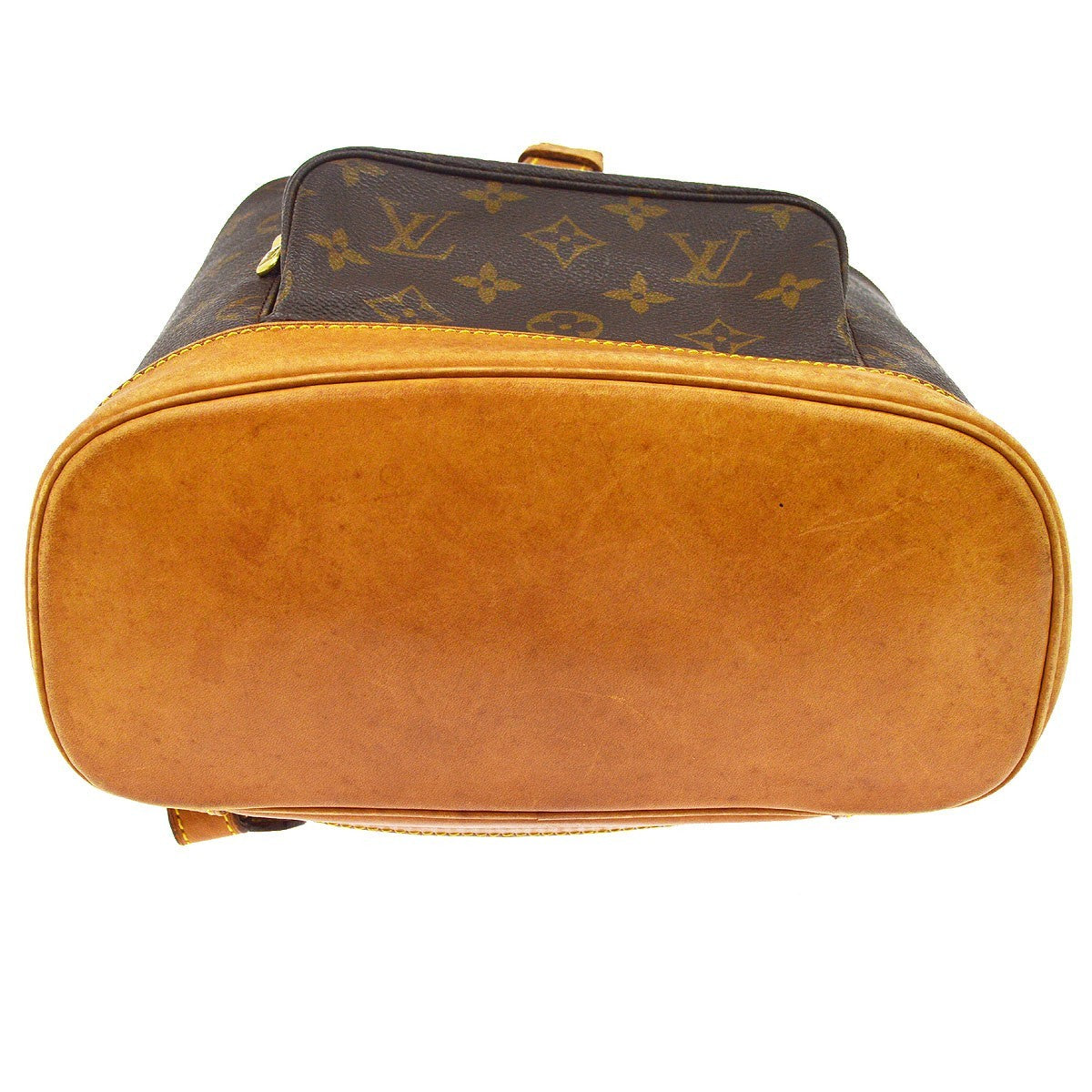 Louis Vuitton Vintage Montsouris Monogram Canvas Brown Canvas Backpack Bag (Pre-Owned)