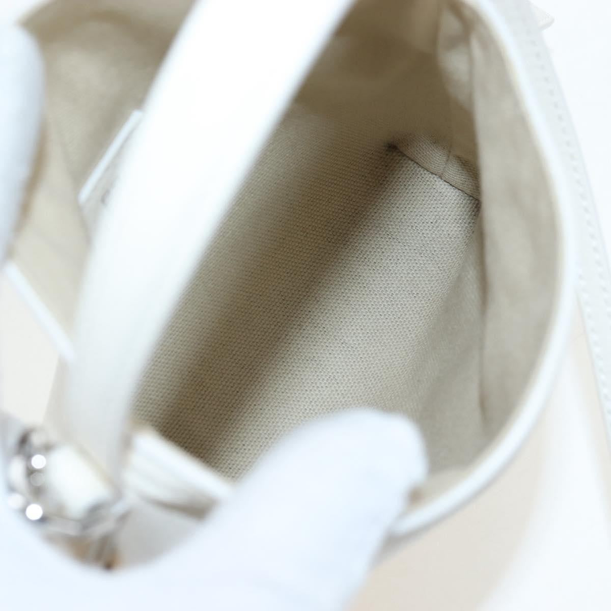 Givenchy Voyou Leather White Leather Shoulder Bag Bag (Pre-Owned)