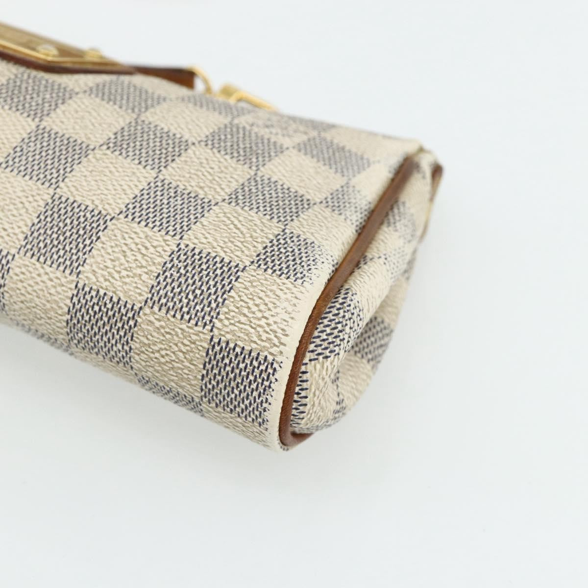 Louis Vuitton Eva Damier Beige Canvas Shoulder Bag Bag (Pre-Owned)