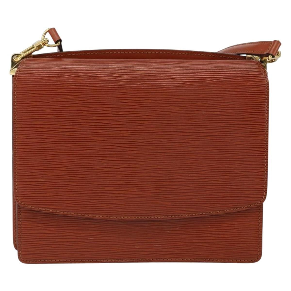 Louis Vuitton Grenelle Epi Leather Brown Leather Shoulder Bag Bag (Pre-Owned)