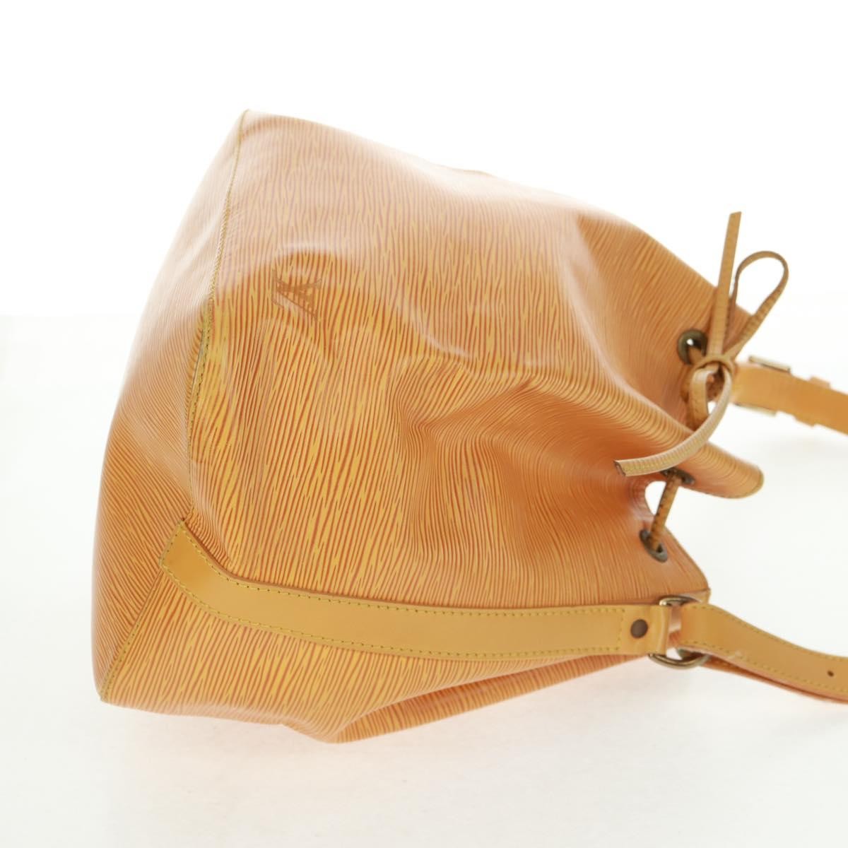 Louis Vuitton Petit Noe Epi Leather Yellow Leather Shoulder Bag Bag (Pre-Owned)