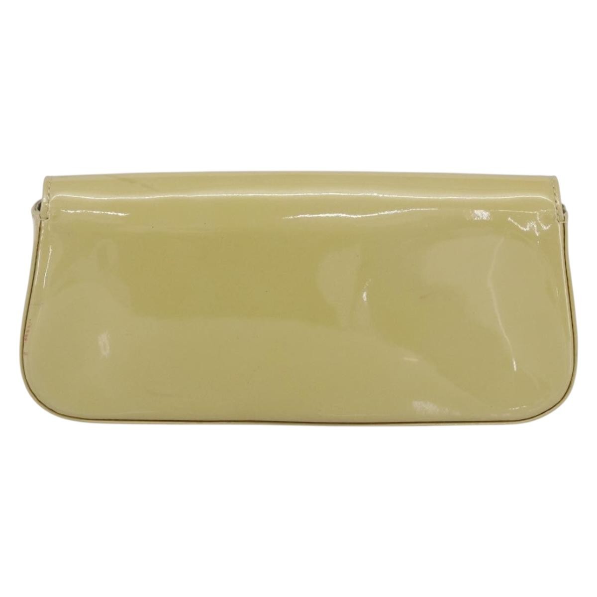 Louis Vuitton Sobe Clutch Patent Beige Patent_Leather Clutche & Pouche Bag (Pre-Owned)